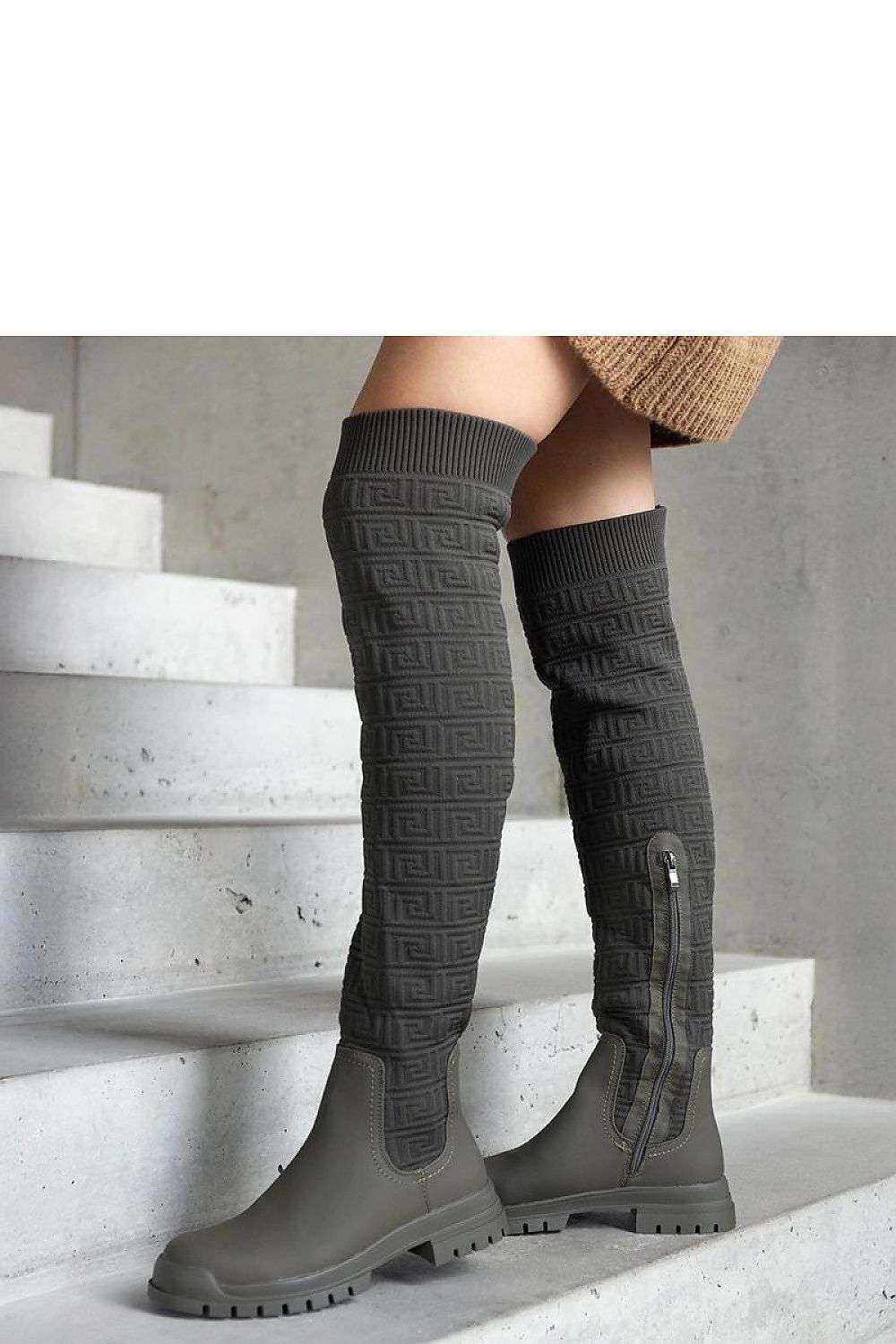 Heel boots model 206438